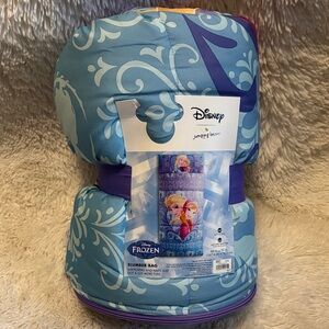Disney Frozen Blue and Purple Slumber Bag